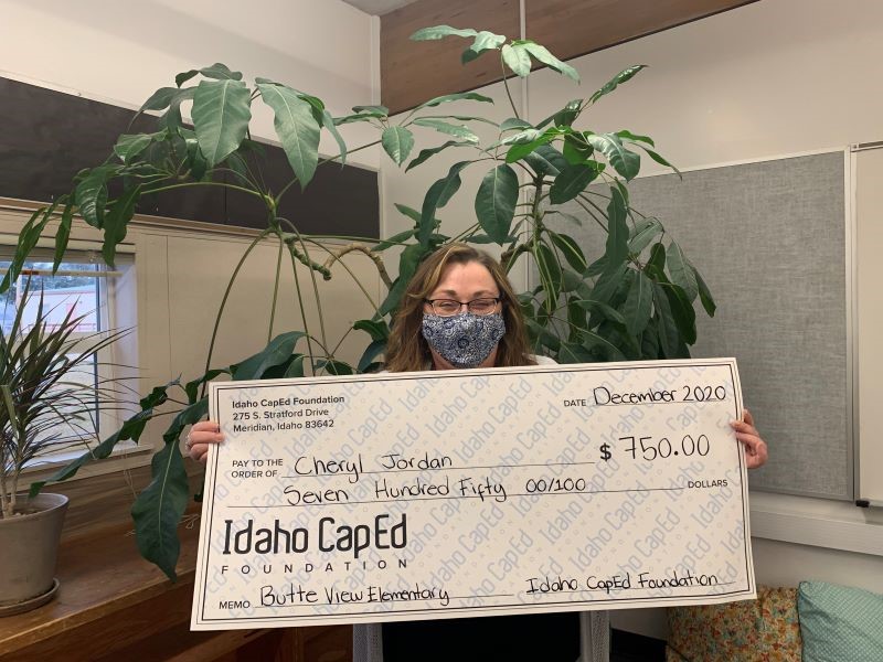 Cheryl Jordan - Idaho CapEd Foundation Teacher Grant Winner