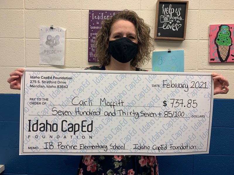 Carli Moffitt - Idaho CapEd Foundation Teacher Grant Winner