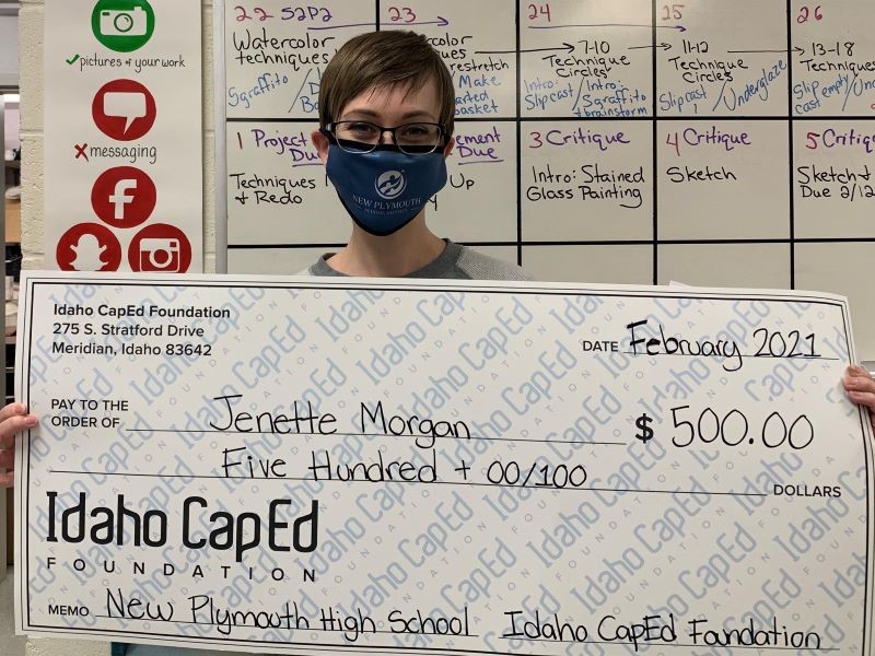 Jenette Morgan - Idaho CapEd Foundation Teacher Grant Winner
