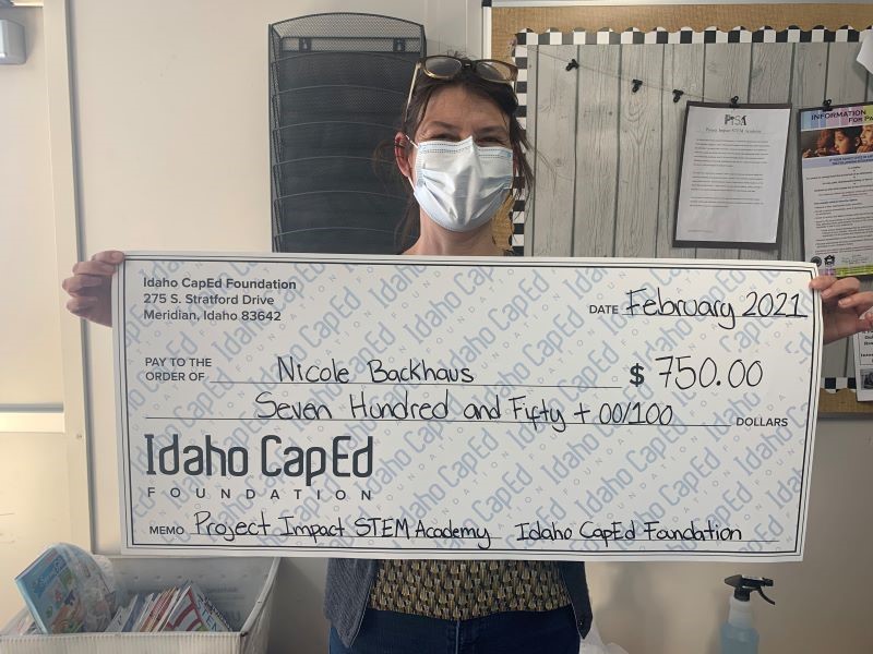 Nicole Backhaus - Idaho CapEd Foundation Teacher Grant Winner