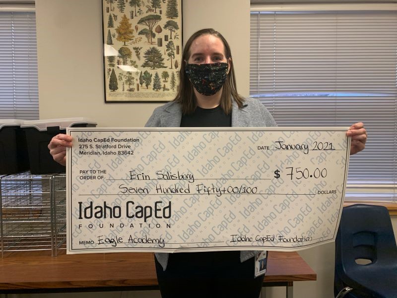 Erin Salisbury - Idaho CapEd Foundation Teacher Grant Winner