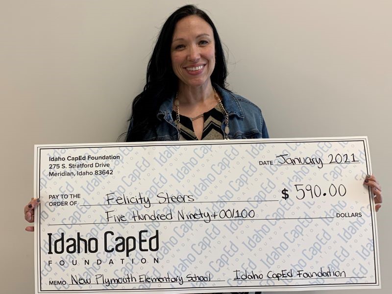 Felicity Steers - Idaho CapEd Foundation Teacher Grant Winner