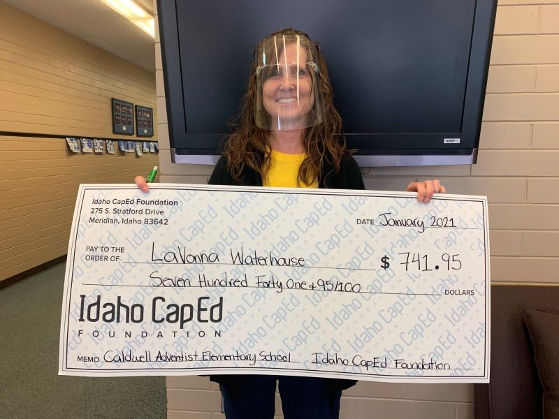 LaVonna Waterhouse - Idaho CapEd Foundation Teacher Grant Winner