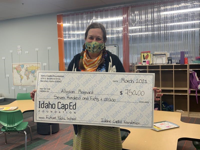 Allyson Maynard - Idaho CapEd Foundation Teacher Grant Winner