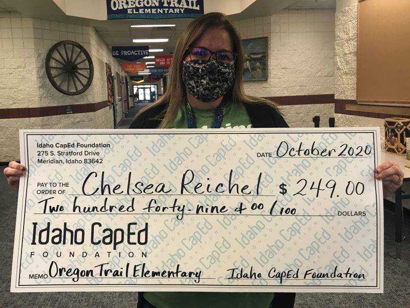 Chelsea Reichel - Idaho CapEd Foundation Teacher Grant Winner
