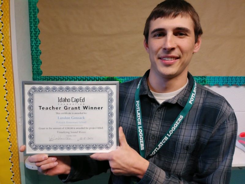 Landon Gossack - Idaho CapEd Foundation Teacher Grant Winner