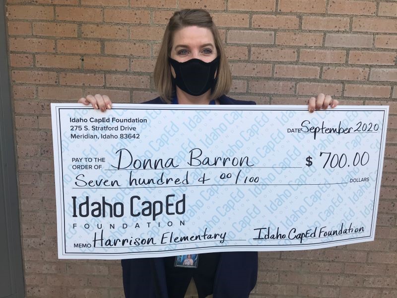 Donna Barron - Idaho CapEd Foundation Teacher Grant Winner