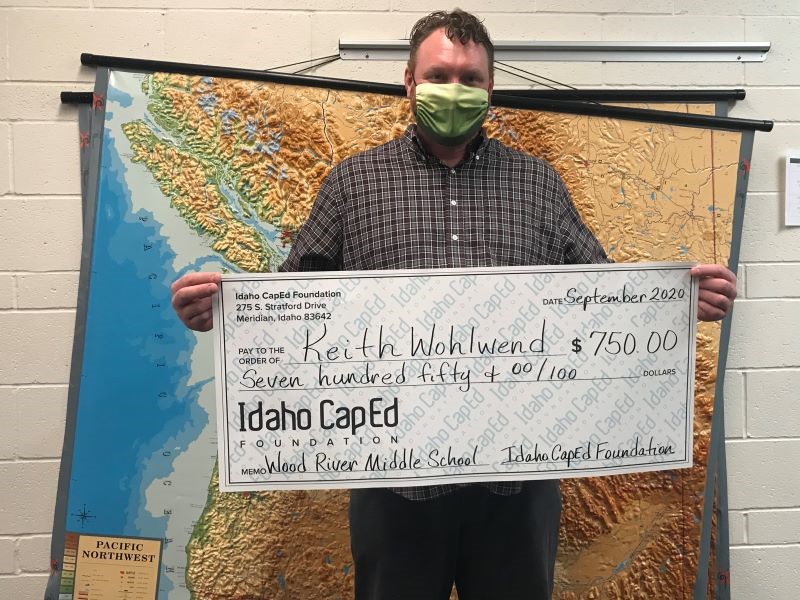 Keith Wohlwend - Idaho CapEd Foundation Teacher Grant Winner