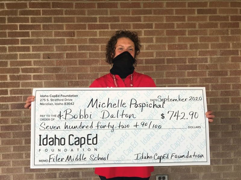 Michelle Pospichal - Idaho CapEd Foundation Teacher Grant Winner