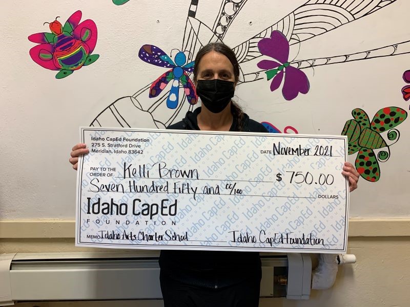 Kelli Brown - November 2021 Idaho CapEd Foundation Teacher Grant Winner