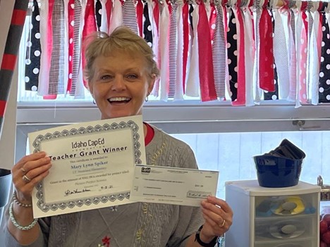 Mary Lynn Spiker - September 2021 Idaho CapEd Foundation Teacher Grant Winner
