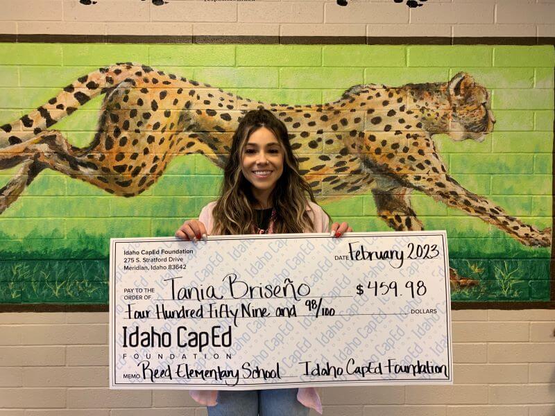 Tania Briseno - February 2023 Idaho CapEd Foundation Teacher Grant Winner