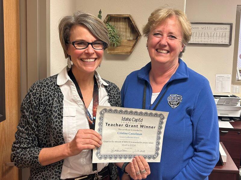 Cristine Casselman - January 2023 Idaho CapEd Foundation Teacher Grant Winner
