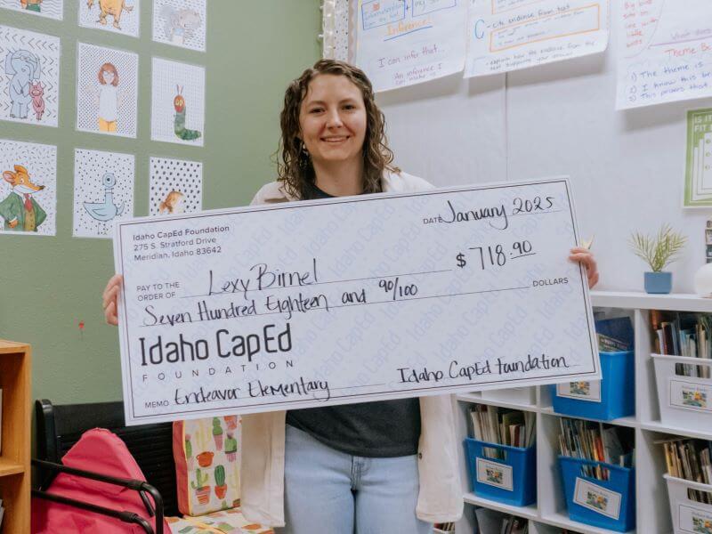 Lexy Birnel - January 2025 Idaho CapEd Foundation Teacher Grant Winner