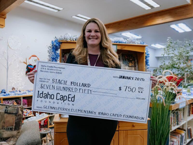 Stacie Pollard - January 2025 Idaho CapEd Foundation Teacher Grant Winner