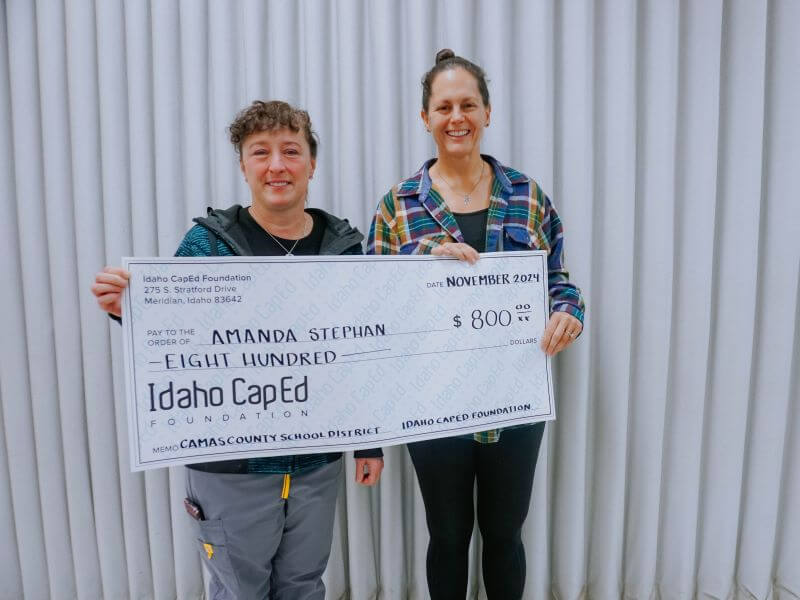 Amanda Stephan - November 2024 Idaho CapEd Foundation Teacher Grant Winner