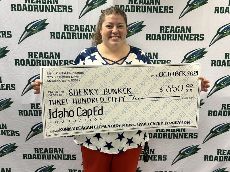 Sherry Bunker - October 2024 Idaho CapEd Foundation Teacher Grant Winner