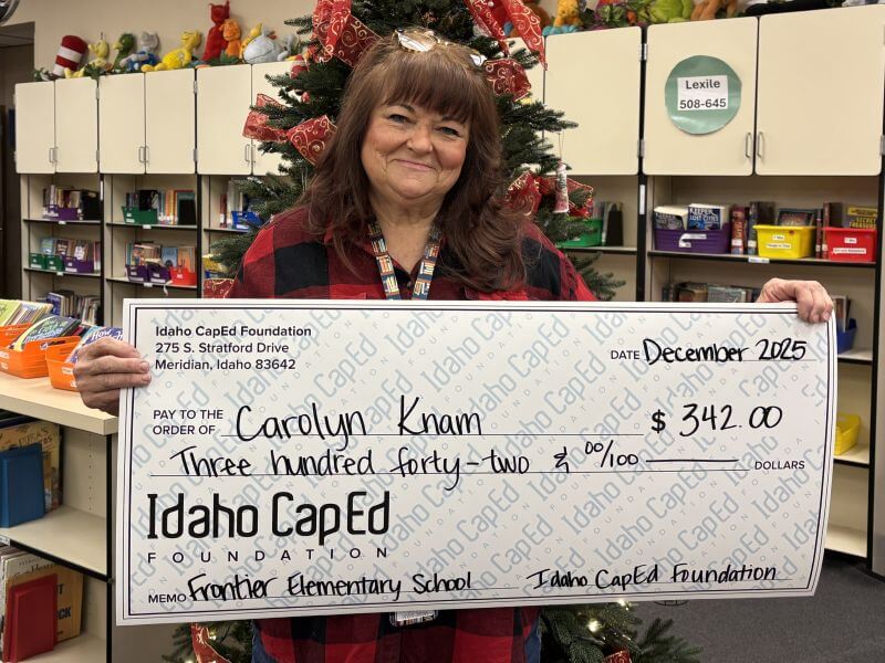 Carolyn Knam - December 2025 Idaho CapEd Foundation Teacher Grant Winner