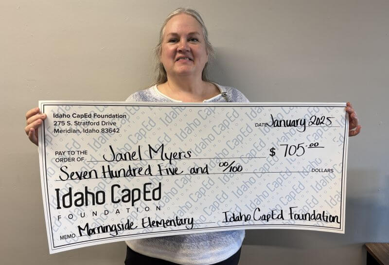 Janel Myers - January 2026 Idaho CapEd Foundation Teacher Grant Winner