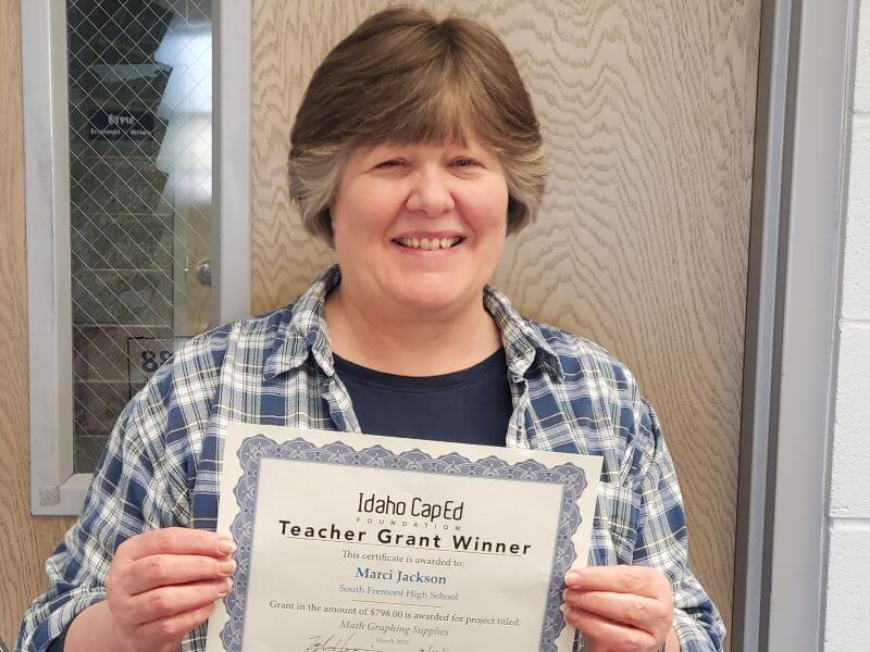 Marci Jackson - March 2026 Idaho CapEd Foundation Teacher Grant Winner