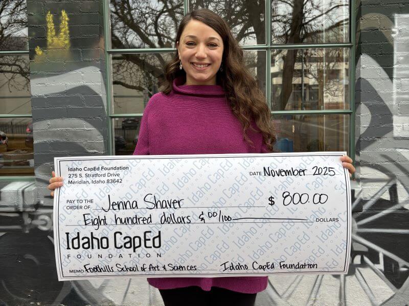 Jenna Shaver - November 2025 Idaho CapEd Foundation Teacher Grant Winner