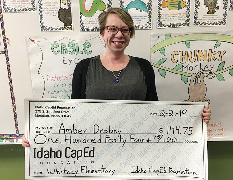 Liza Martin - Idaho CapEd Foundation Teacher Grant Winner