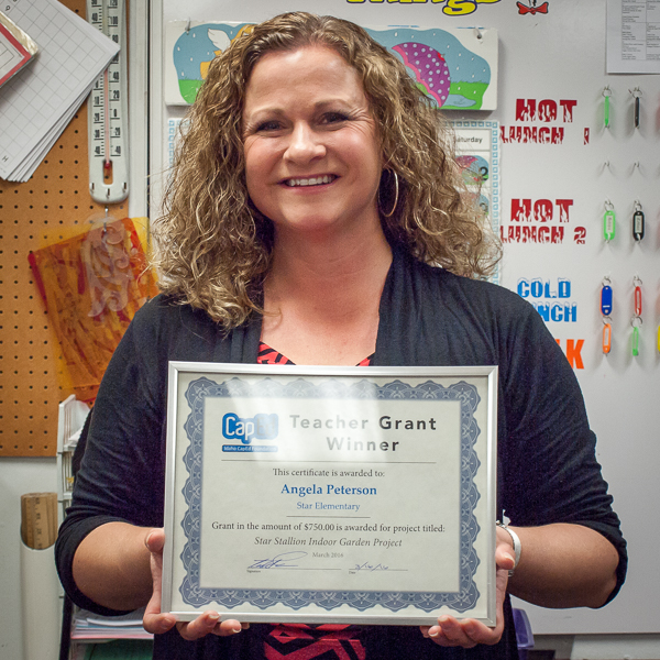 Angela Peterson - Idaho CapEd Foundation Teacher Grant Winner