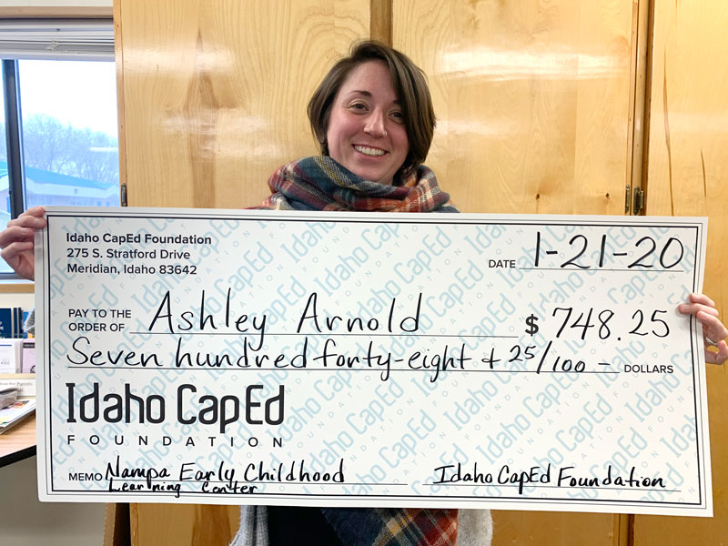 Ashley Arnold - Idaho CapEd Foundation Teacher Grant Winner