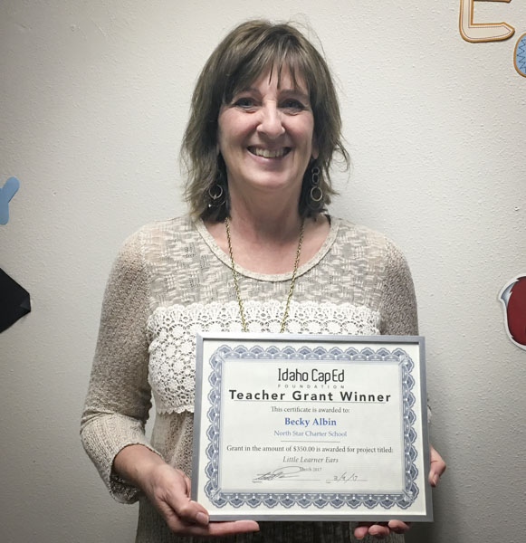 Becky Albin - Idaho CapEd Foundation Teacher Grant Winner