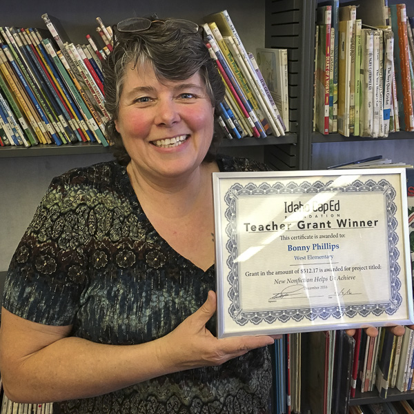 Bonny Phillips - Idaho CapEd Foundation Teacher Grant Winner