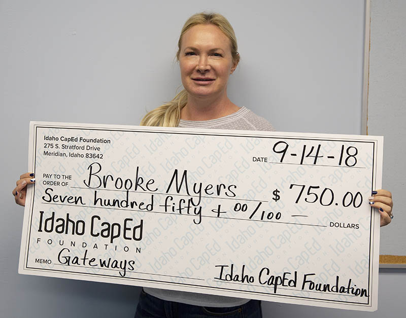 Brooke Myers - Idaho CapEd Foundation Teacher Grant Winner