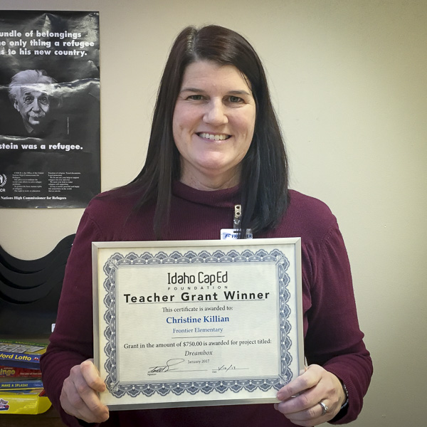 Christine Killian - Idaho CapEd Foundation Teacher Grant Winner