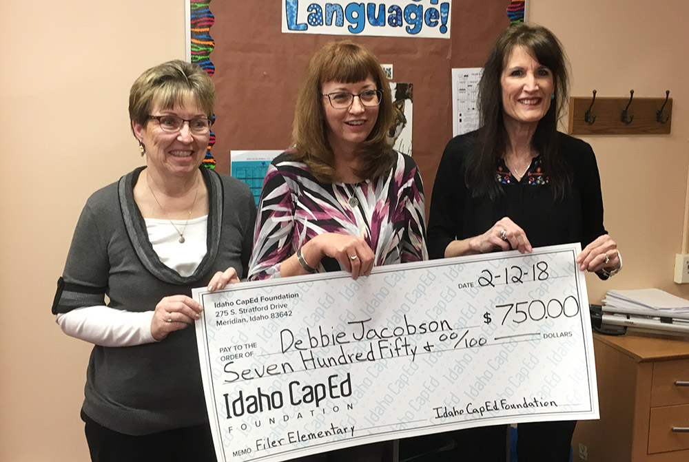 Debbie Jacobson - Idaho CapEd Foundation Teacher Grant Winner