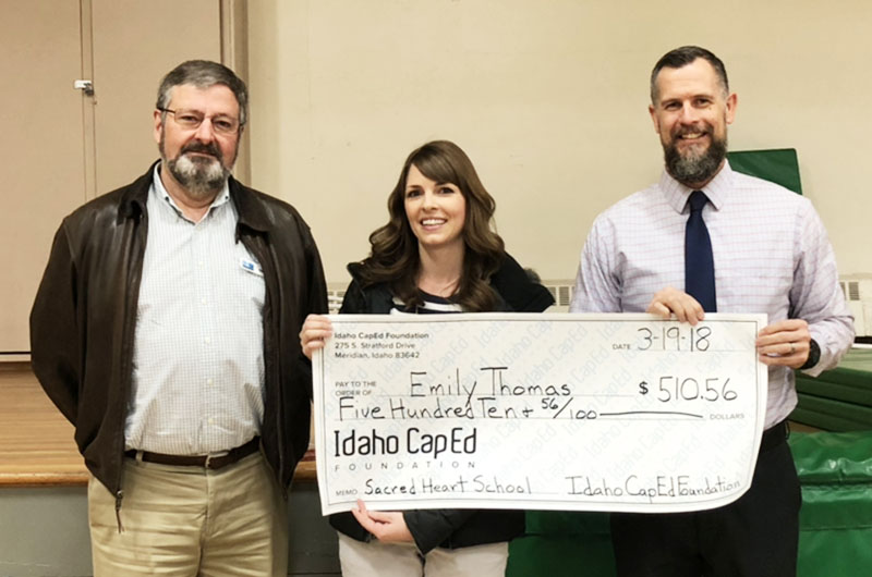 Emily Thomas - Idaho CapEd Foundation Teacher Grant Winner