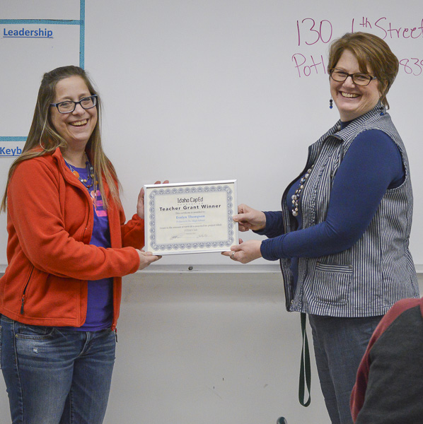 Evelyn Thompson - Idaho CapEd Foundation Teacher Grant Winner