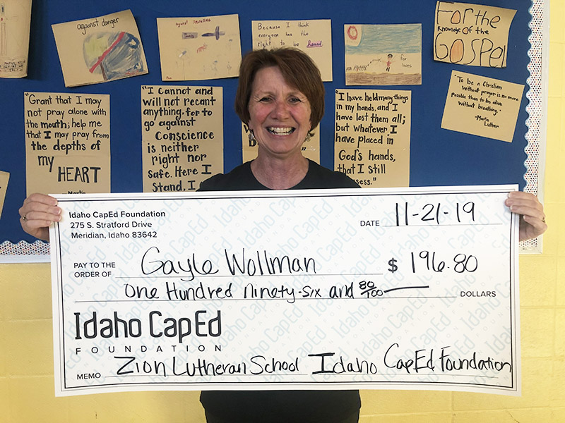 Maggie Finkelstein - Idaho CapEd Foundation Teacher Grant Winner