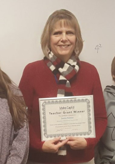 Janice Baldus - Idaho CapEd Foundation Teacher Grant Winner