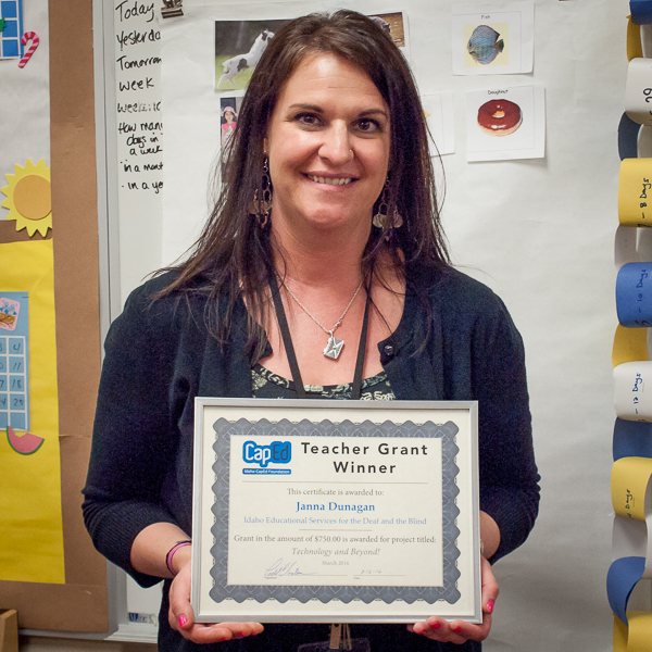Janna Dunagan - Idaho CapEd Foundation Teacher Grant Winner