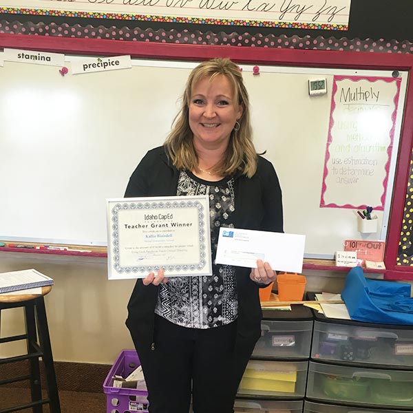 Kallie Blaisdell - Idaho CapEd Foundation Teacher Grant Winner