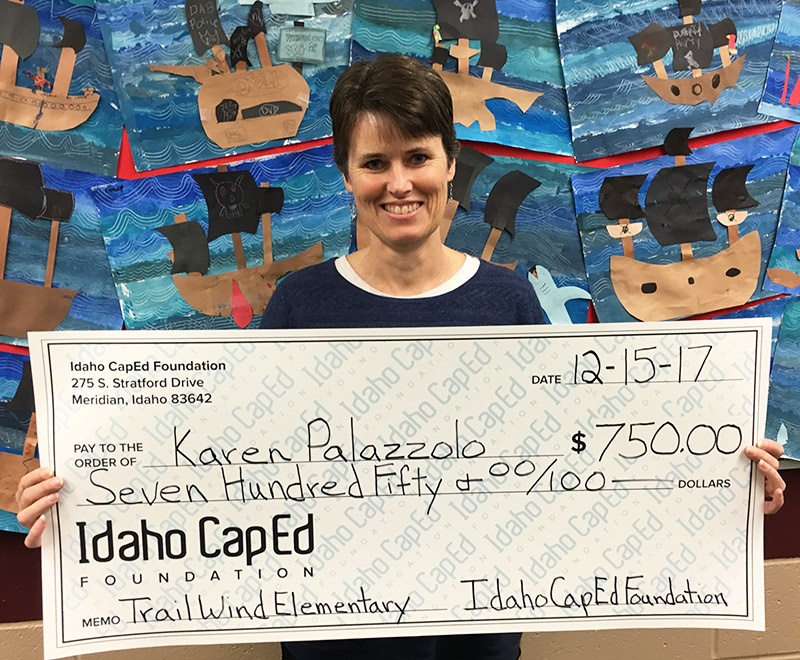 Karen Palazzolo - Idaho CapEd Foundation Teacher Grant Winner