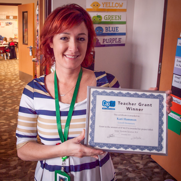 Kari Hammon - Idaho CapEd Foundation Teacher Grant Winner