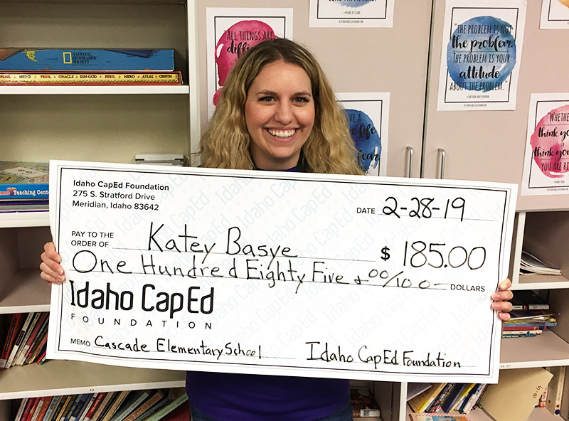 Katey Basye - Idaho CapEd Foundation Teacher Grant Winner