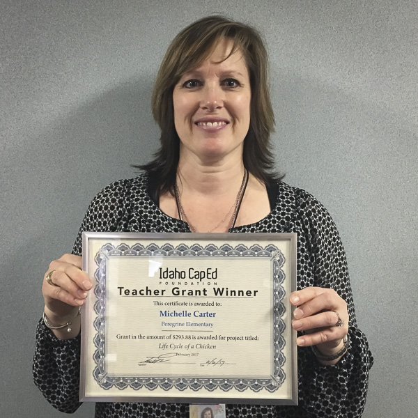 Michelle Carter - Idaho CapEd Foundation Teacher Grant Winner