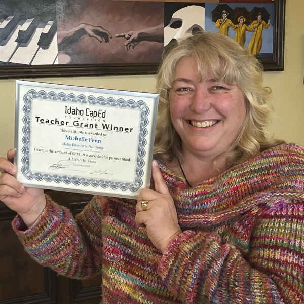 Michelle Fenn - Idaho CapEd Foundation Teacher Grant Winner