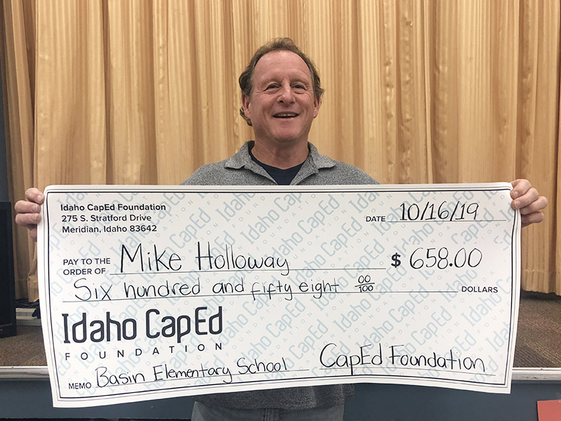 Mike Holloway - Idaho CapEd Foundation Teacher Grant Winner
