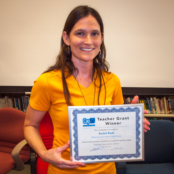 Rachel Burk - Idaho CapEd Foundation Teacher Grant Winner