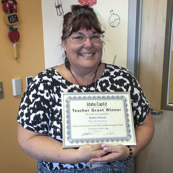 Robin Mason - Idaho CapEd Foundation Teacher Grant Winner