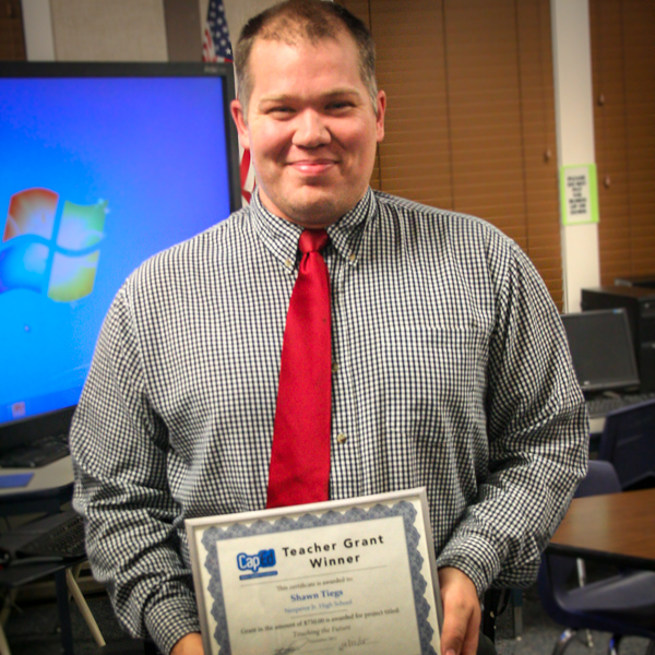 Shawn Tiegs - Idaho CapEd Foundation Teacher Grant Winner