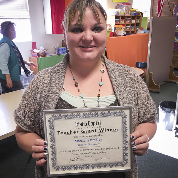 Shealene Bradley - Idaho CapEd Foundation Teacher Grant Winner