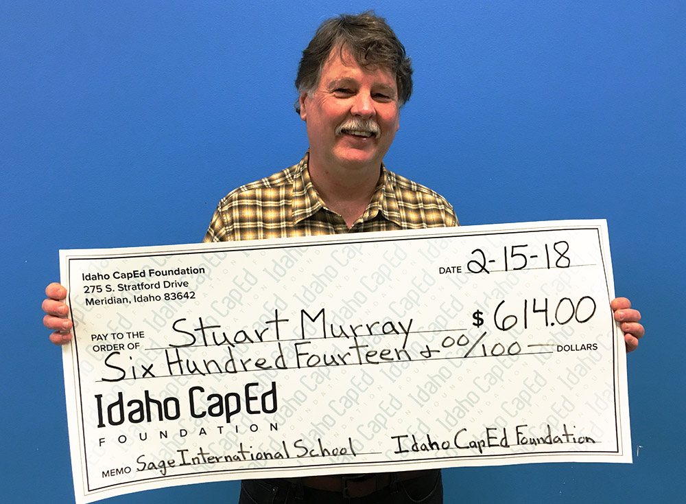 Stuart Murray - Idaho CapEd Foundation Teacher Grant Winner